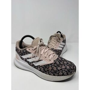 Adidas Women's Shoes Cloudfoam Light Pink Flower Print Size 5 Sneakers